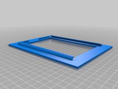 Printable 4×6 Picture Frame 3D Printer Model