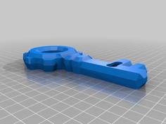 Small Zelda Key, Key Hook 3D Printer Model