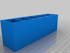 Glock 17 Six Mag Organizer 3D Printer Model