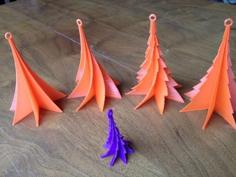 Christmas Tree With Branches- Customizer Version 3D Printer Model