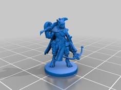 Shifter Fighter Miniature 3D Printer Model