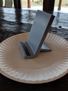 Adjustable Cell Phone Stand 3D Printer Model