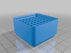 Gridfinity 4mm Bit Holder (36) 3D Printer Model