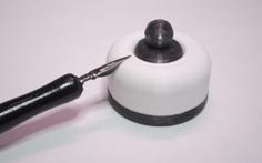 No Spill Inkwell — Ergonomic, Good For Calligraphy Pens 3D Printer Model