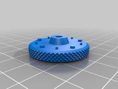 Thumbwheel For Adjustable Z-Stop 3D Printer Model