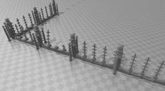 Electric Fence For Stargrave 3D Printer Model