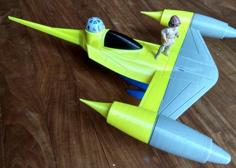 Naboo Fighter N1 3,75″ Action Figure Scale 3D Printer Model