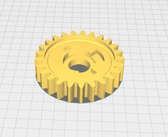 Reverse Gears Of The PUBER Motor Cultivator 3D Printer Model