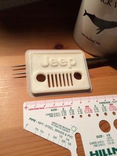 Jeep Logo 3D Printer Model