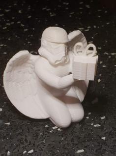 StormTrooper Angel With Gift 3D Printer Model