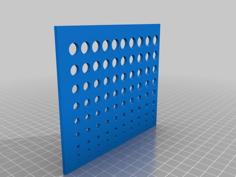 Hole Sizing (for Calibration And Screw Hole Estimation) 3D Printer Model