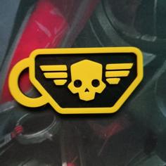 Helldivers II Keychain 3D Printer Model