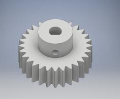 Traxxas Slash Pinion Gear 28t 3D Printer Model