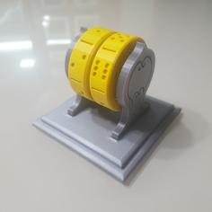 Rotating Dice 3D Printer Model