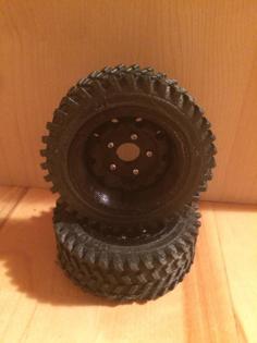 Offroad Tire 1/10 3D Printer Model