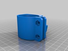 M365 U-Lock Holder Flat 3D Printer Model