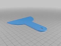 10cm Wide Putty Knife 3D Printer Model