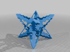 ESCHER STAR TETRAHEDRAL POLYLINK 1 3D Printer Model