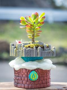 Planter Of The Castle In The Sky, Laputa 3D Printer Model