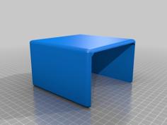 Manga Bookshelf Riser 3D Printer Model