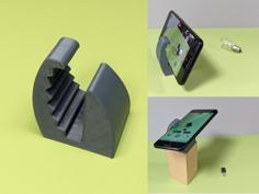 Smartphone Stand For Picture 3D Printer Model