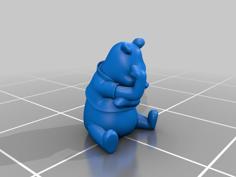 Winnie The Pooh Think Think Think! 3D Printer Model