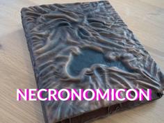 Necronomicon Book Cover 3D Printer Model