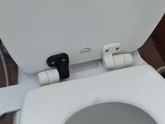 Toilet Seat Hinge Bemis 3D Printer Model