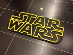 Star Wars Logo 3D Printer Model