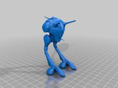 Robotech Zentradi Battlepod 3D Printer Model