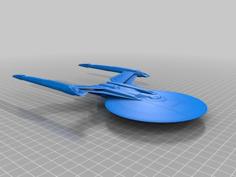 Star Trek – Federation Shepard Class (USS Kerala/USS Gagarin) 3D Printer Model