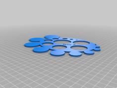 Circle Airbrush Template 3D Printer Model