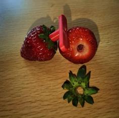 Strawberry Crown Remover 3D Printer Model