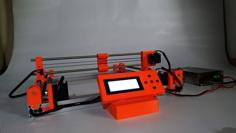 Laser Cutter 3D Printer Model