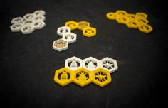 Hive! Boardgame – Expansion Bugs 3D Printer Model