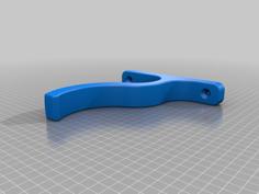 Helmet Wall Bracket 3D Printer Model