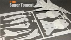 F-14D Super Tomcat Kit Card 3D Printer Model