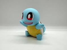 Squirtle Multicolor 3D Printer Model