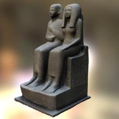 The Priest Ahmose 3D Printer Model