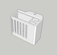 FLSUN Q5 Toolbox 3D Printer Model