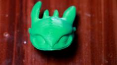 Dragon Head Handle/Knob 3D Printer Model