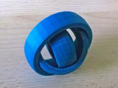 Rotating Rings Toy 3D Printer Model