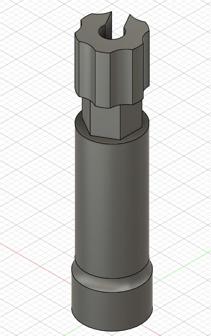 Specialized SMA Connector Wrench V2 3D Printer Model