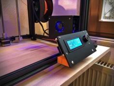 Ender-4 Display Tilt Mount 3D Printer Model