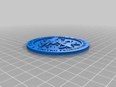 Star Trek Plaque 3D Printer Model