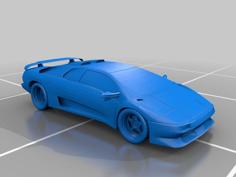 Lamborghini Diablo SV 3D Printer Model