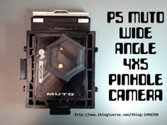 P5 MUTO Wide Angle 4X5 Pinhole Camera 3D Printer Model