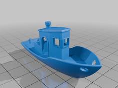 Realistic Benchy 3D Printer Model