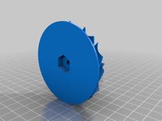 12V DC Motor Turbine 3D Printer Model