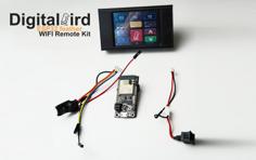 Digital Bird WIFI Remote 3D Printer Model